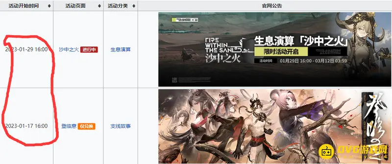 《明日方舟》卡池更新时间解析-活动池开启时间说明