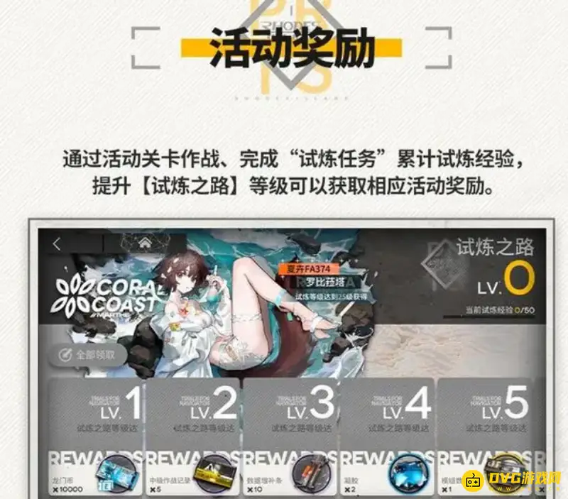 《明日方舟》引航者试炼最终试炼奖励解析-试炼之路等级与奖励详解