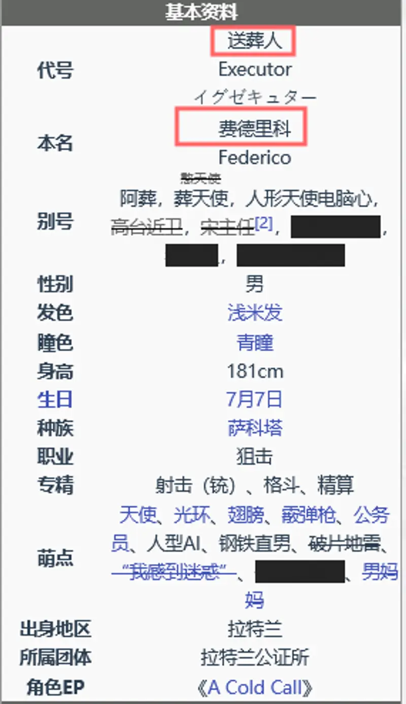 《明日方舟》送葬人真名揭秘-干员费德里科介绍