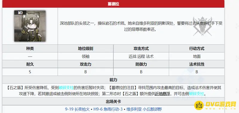 《明日方舟》蔓德拉打法详解