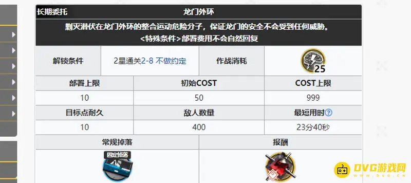 《明日方舟》剿灭委托难度排行