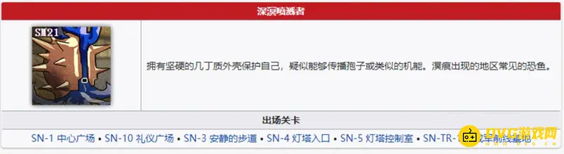 《明日方舟》深溟喷溅者位置详解