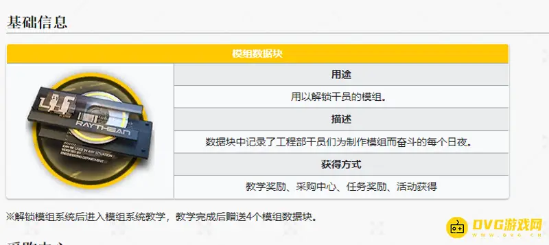 《明日方舟》模组获取攻略