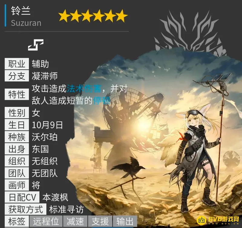 《明日方舟》6星干员一览