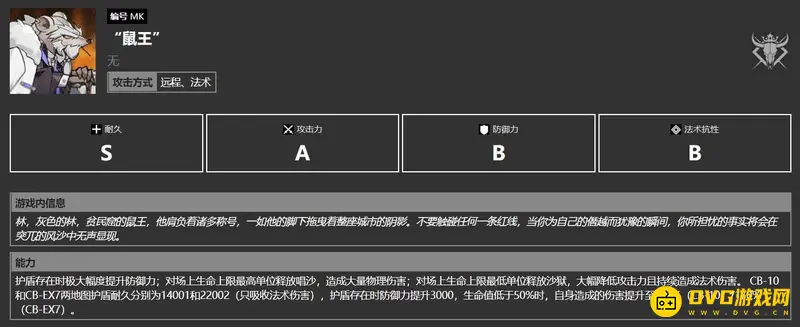 《明日方舟》2022鼠王打法详解
