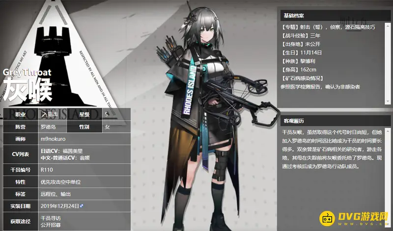 《明日方舟》的黎博利干员一览