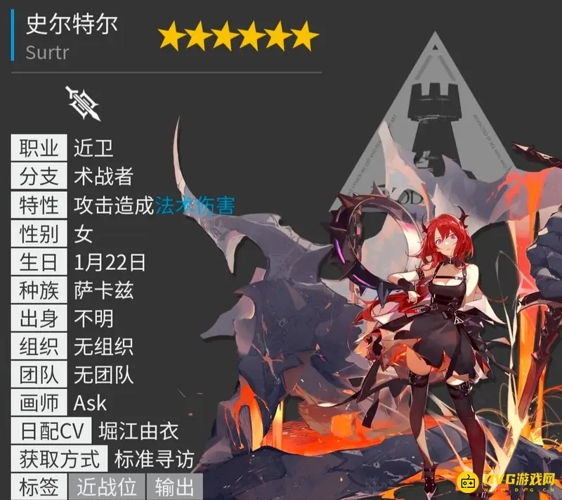 《明日方舟》6星干员一览