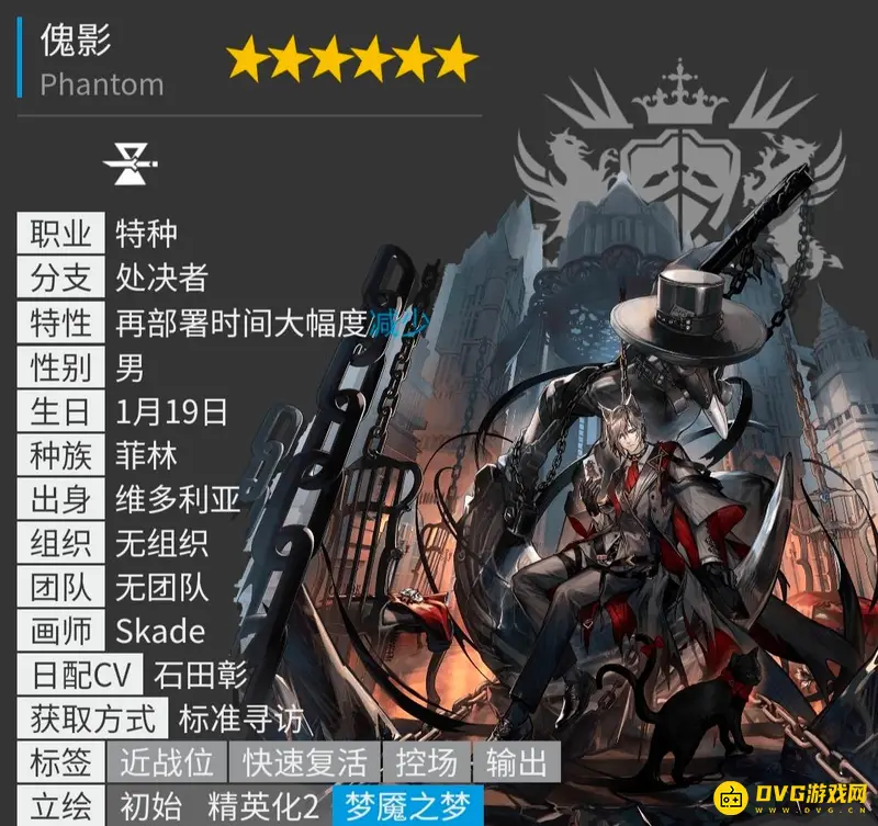 《明日方舟》六星干员总览