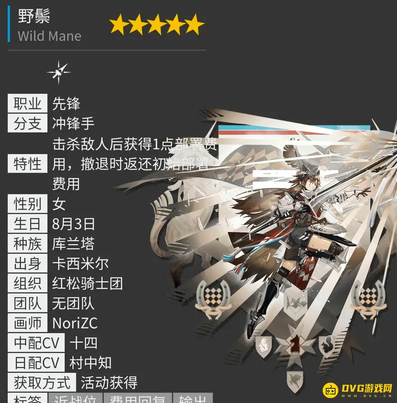 《明日方舟》卡西米尔干员一览