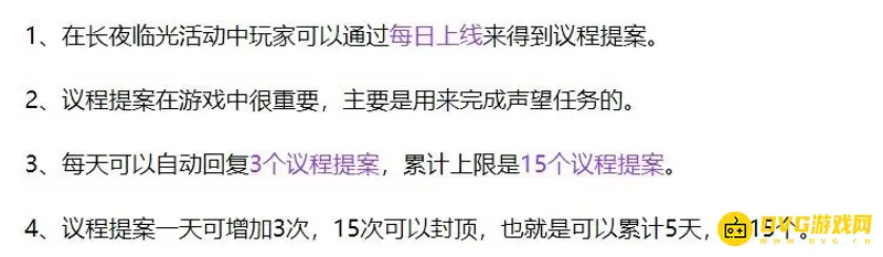 《明日方舟》议程提案获取方法详解
