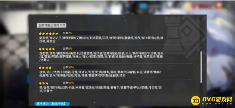 《明日方舟》抽卡保底机制详解