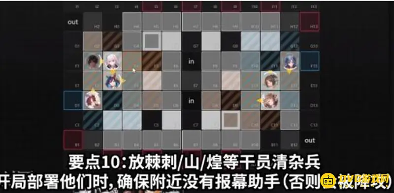 《明日方舟》喉舌打法详解