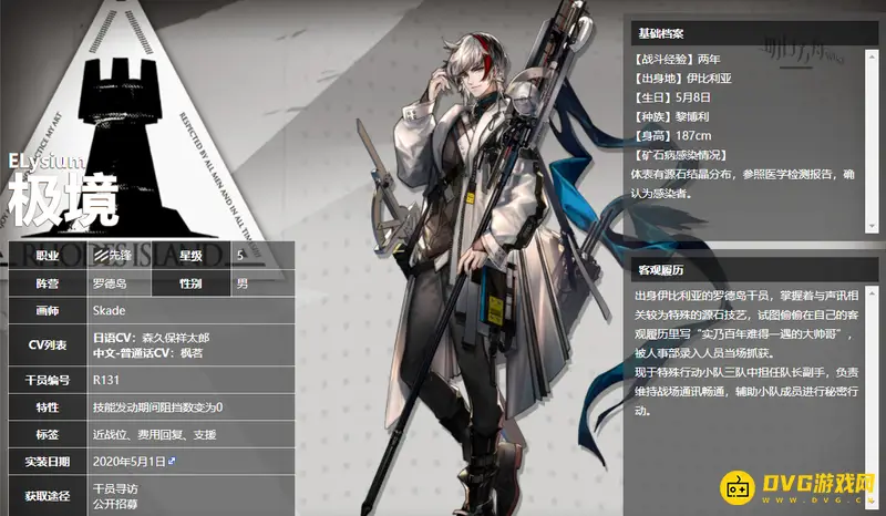 《明日方舟》的黎博利干员一览