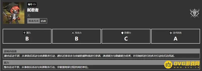 《明日方舟》弑君者体重解析