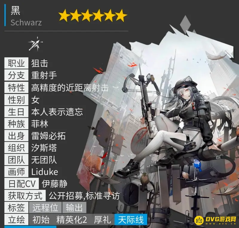 《明日方舟》六星干员总览