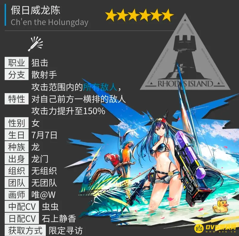 《明日方舟》6星干员一览