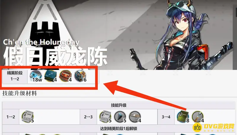 《明日方舟》水陈精二材料详解