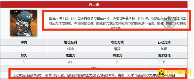 《明日方舟》浮士德攻击机制解析