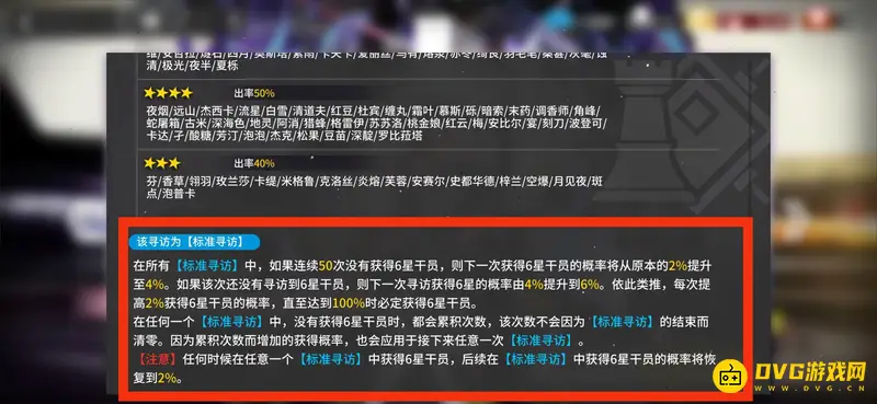 《明日方舟》玄学抽卡解析