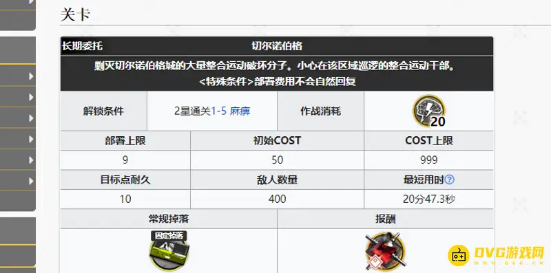 《明日方舟》剿灭委托难度排行