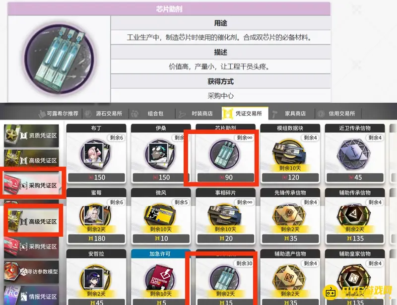 《明日方舟》芯片助剂获取攻略