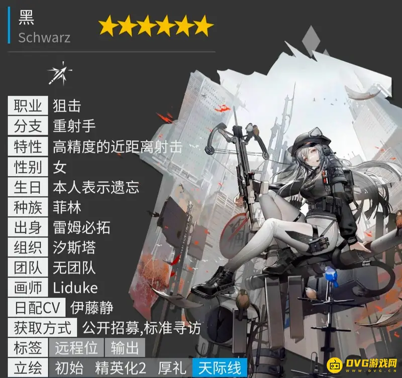 《明日方舟》6星干员一览
