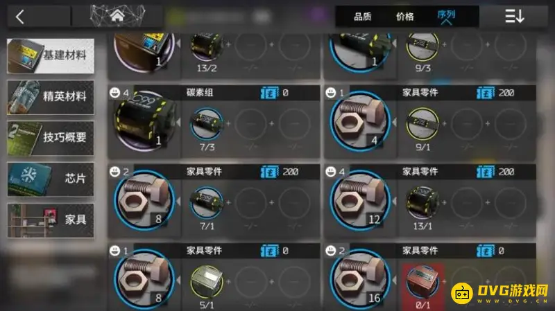 《明日方舟》家具零件获取攻略
