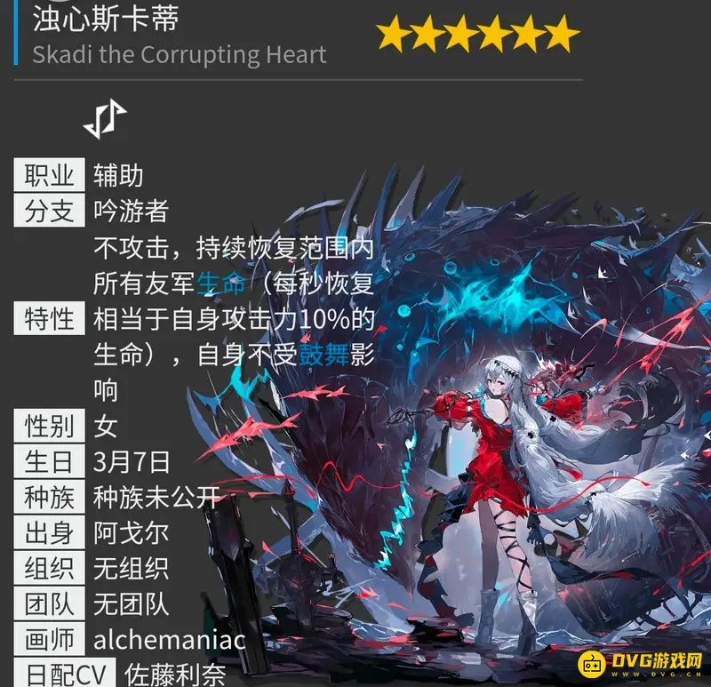 《明日方舟》6星干员一览