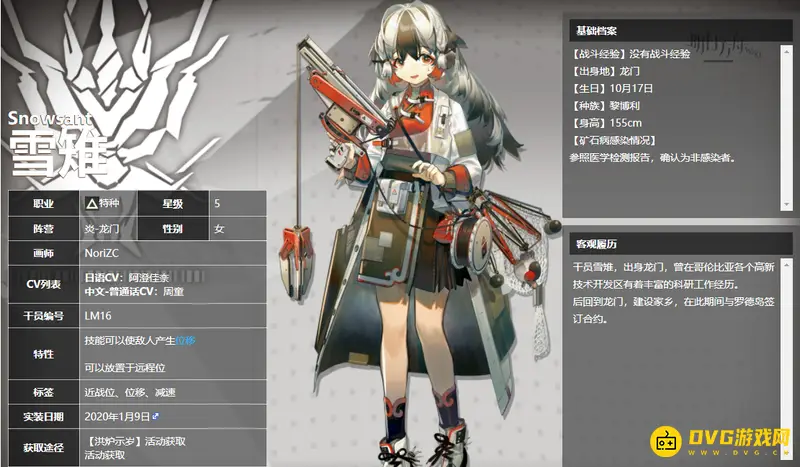 《明日方舟》的黎博利干员一览