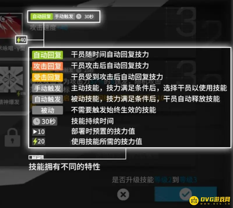 《明日方舟》技能图标解析
