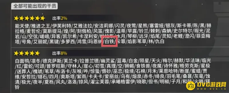 《明日方舟》白铁获取方式解析