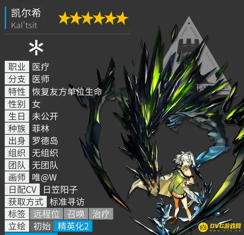《明日方舟》六星干员总览