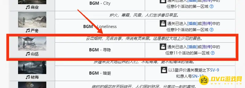 《明日方舟》山岳解锁方法详解