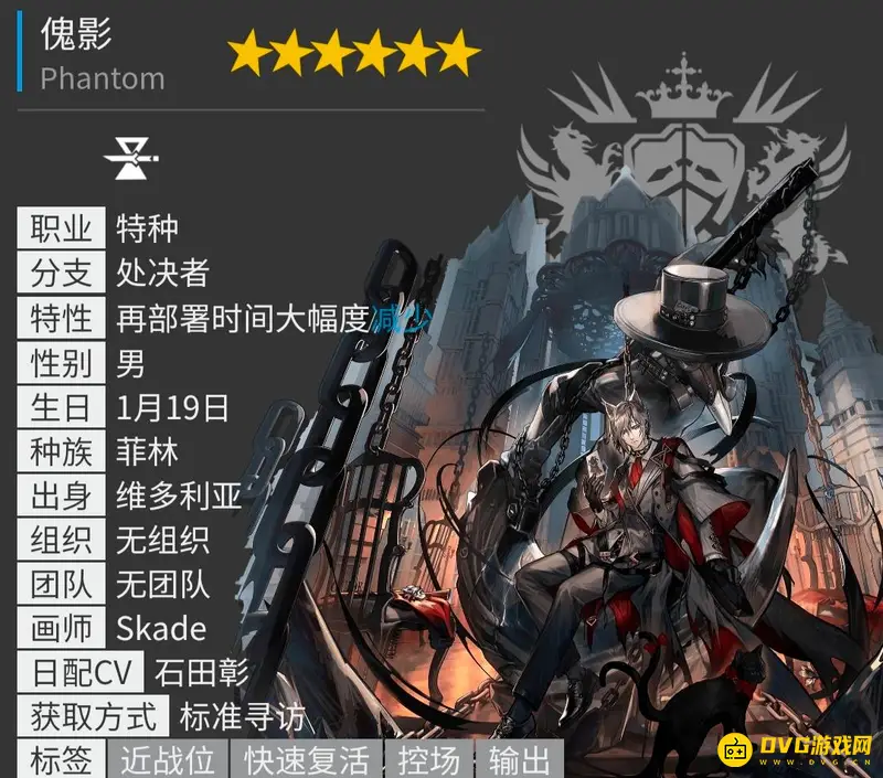 《明日方舟》6星干员一览