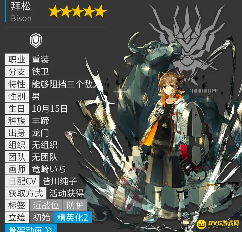 《明日方舟》铁卫一览