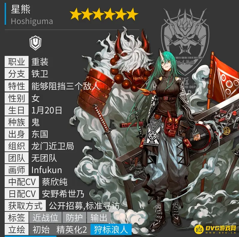 《明日方舟》铁卫一览