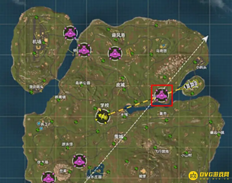 《香肠派对》飞车位置解析