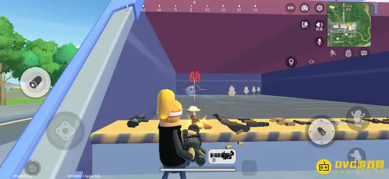 《香肠派对》加特林武器伤害解析