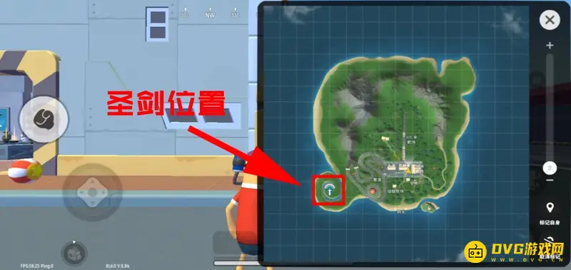 《香肠派对》训练场圣剑位置指南