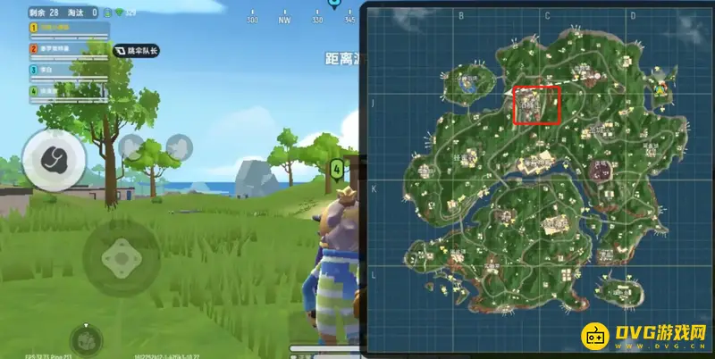 《香肠派对》战斗岛恐龙乐园气流位置解析