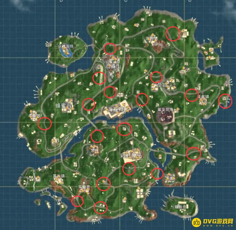 《香肠派对》小老虎位置详解