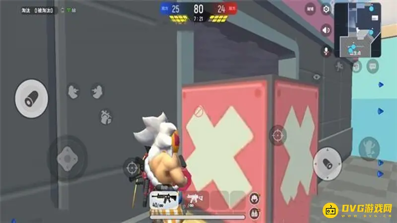 《香肠派对》团队激斗风车街道上屋顶攻略