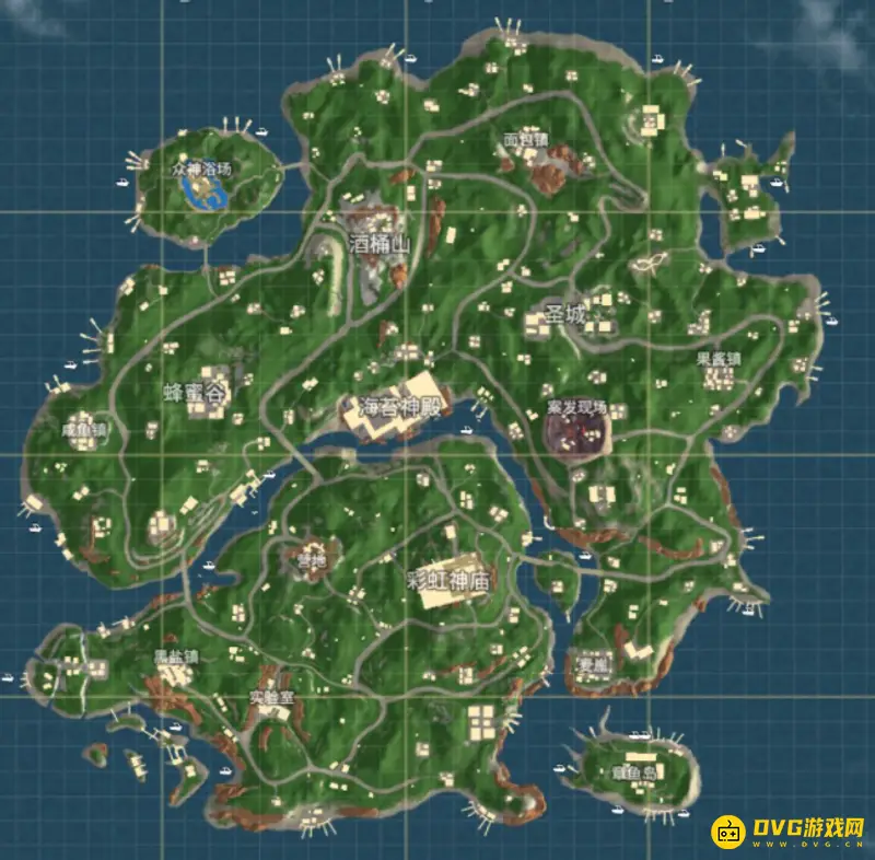 《香肠派对》S9赛季彩虹岛载具刷新位置