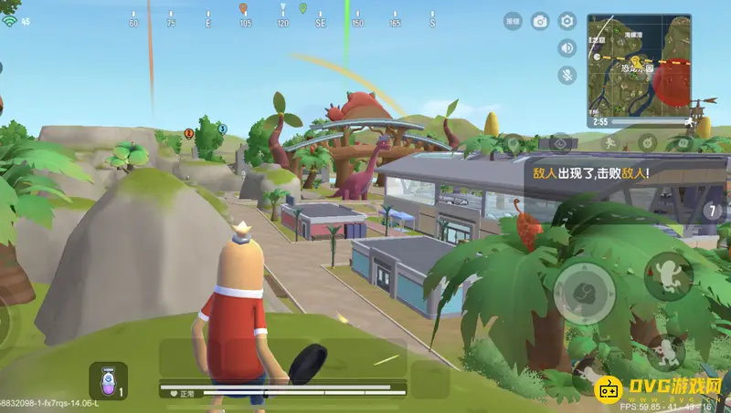 《香肠派对》ss5恐龙乐园位置解析