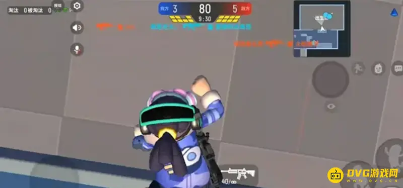 《香肠派对》团队激斗5号广场上屋顶技巧详解