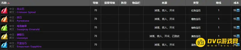 《魔兽世界》tbc牌子换紫色宝石