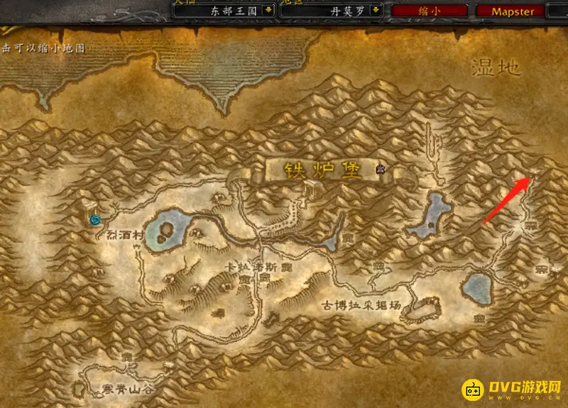 《魔兽世界》泰达希尔进入路线详解