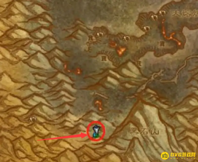 《魔兽世界》燃烧平原通行路线