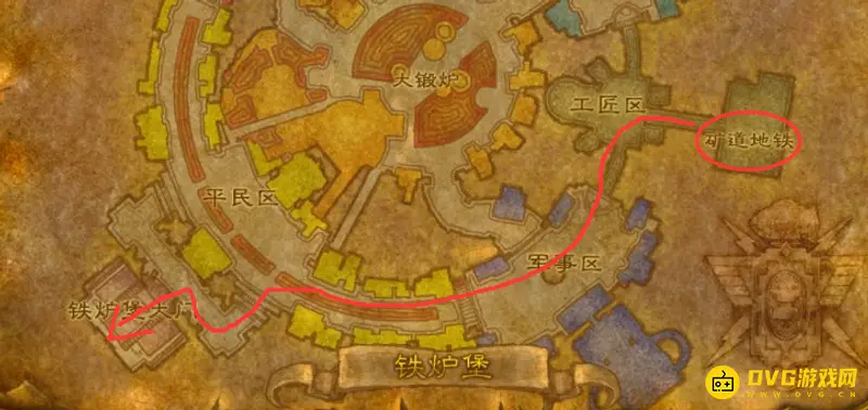 魔兽世界暴风城到湿地路线详解