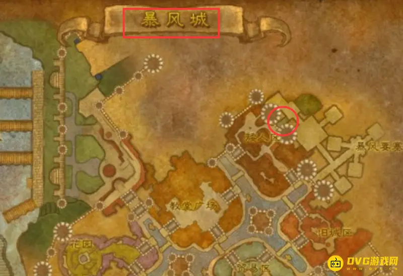 魔兽世界奥伯丁到暴风城路线详解